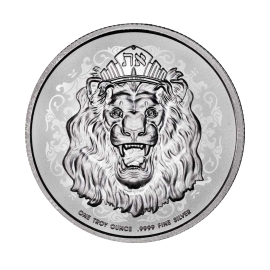 1 oz (31.10 g) srebrna moneta Roaring Lion, Niue 2023