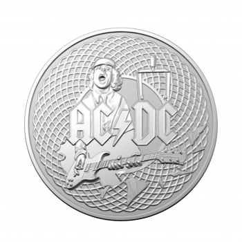 1 oz (31.10 g) sidabrinė PROOF moneta AC/DC, Australija 2023