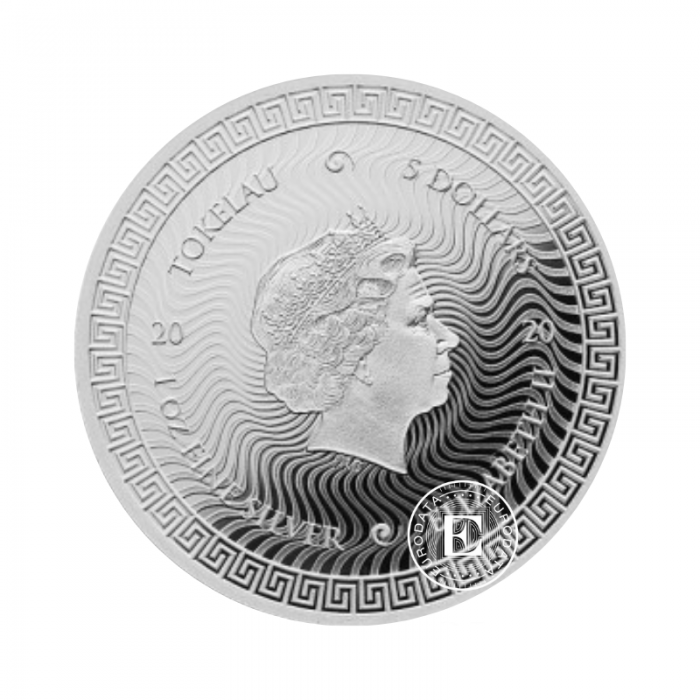 1 oz (31.10 g) silbermünze Icon, Tokelau 2020