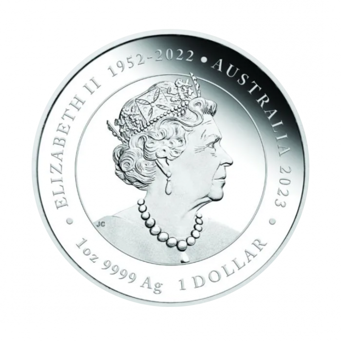 1 oz (31.10 g) pièce PROOF One Love, Australia 2023