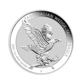1 oz (31.10 g) sidabrinė moneta Australijos Pleištauodegis erelis, Australija 2023