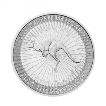 1 oz (31.10 g) sidabrinė moneta Kengūra, Australija 2023