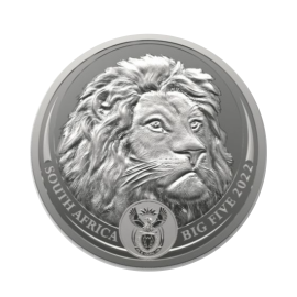 1 oz (31.10 g) silver coin Lion, South Africa 2022