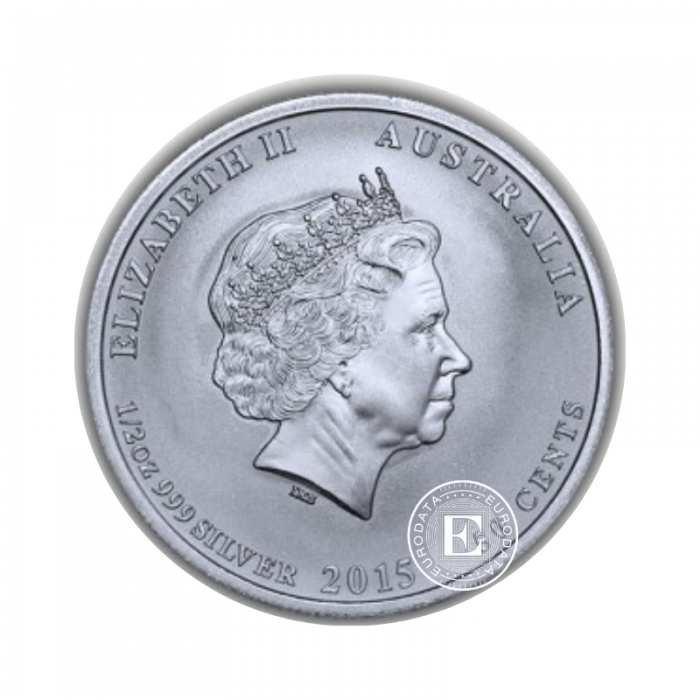 1/2 oz (15.55 g) srebrna moneta Battle of the Coral Sea, Australia 2015