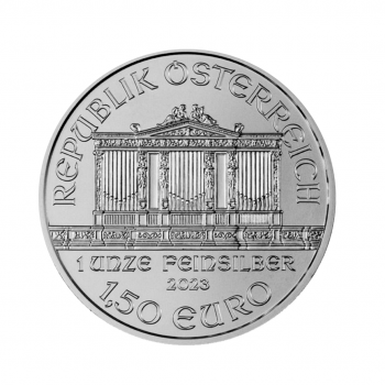 1 oz (31.10 g) sidabrinė moneta Vienos Filharmonija, Austrija 2023