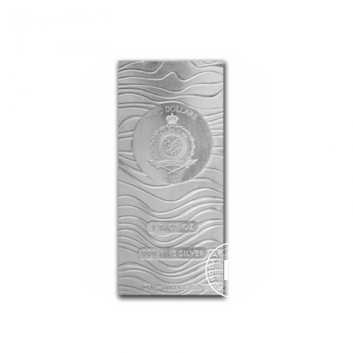 1 oz (31.10 g) silbermünze Star Wars Mandalorian Beskar, Niue 2022
