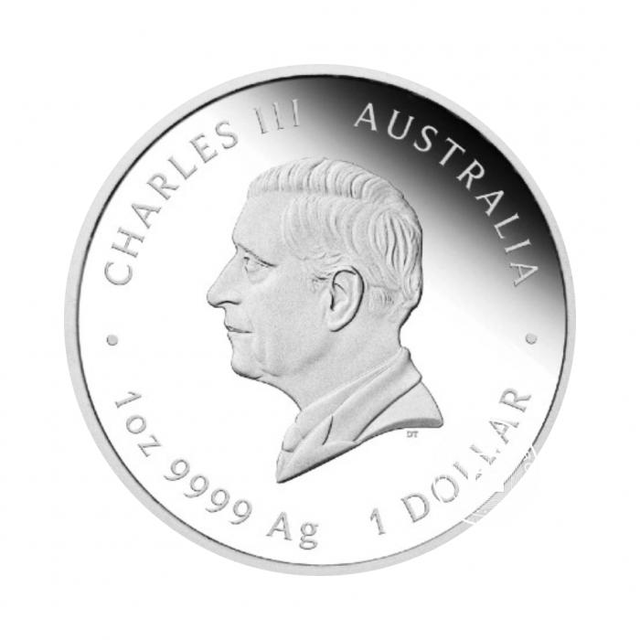 1 oz (31.10 g) pièce d'argent Proclamation Coin - Pillar Dollar, Australie 2025 