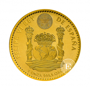 1 oz (31.10 g) gold coin Spanish Imperial Eagle, Spain 2024