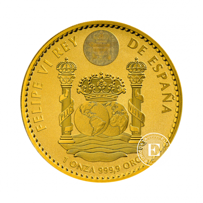 1 oz (31.10 g) gold coin Spanish Imperial Eagle, Spain 2024