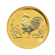 1/2 oz (15.55 g) złota moneta Lunar II - Year of the Rooster, Australia 2017