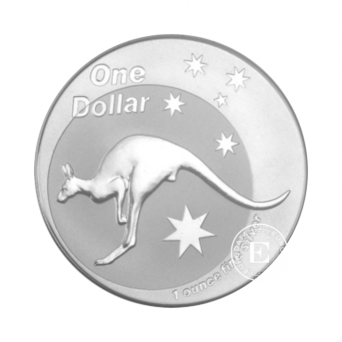 1 oz (31.10 g) sidabrinė moneta Kengūra - RAM, Australija 2005
