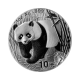 1 oz (31.10 g) sidabrinė moneta Panda, Kinija 2002