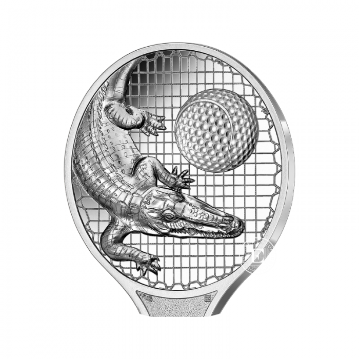 10 Eur (14.60 g) sidabrinė PROOF moneta Raketė Lacoste, Prancūzija 2023 (su sertifikatu)