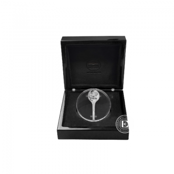 10 Eur (14.60 g)  silver PROOF coin Lacoste racket, France 2023 (with certificate)