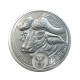 1 oz (31.10 g) sidabrinė moneta Buivolas, Didysis penketas, Pietų Afrikos Respublika 2021