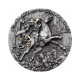 2 oz (62.20 g) silver coin Apocalypse Rider Black Horse, Niue 2020