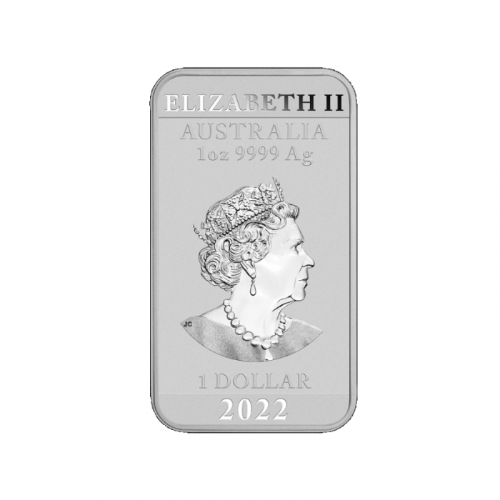 1 oz (31.10 g) silver coin Dragon, Australia 2022