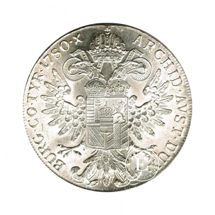 Srebrna moneta Maria Theresa thaler, Austria 