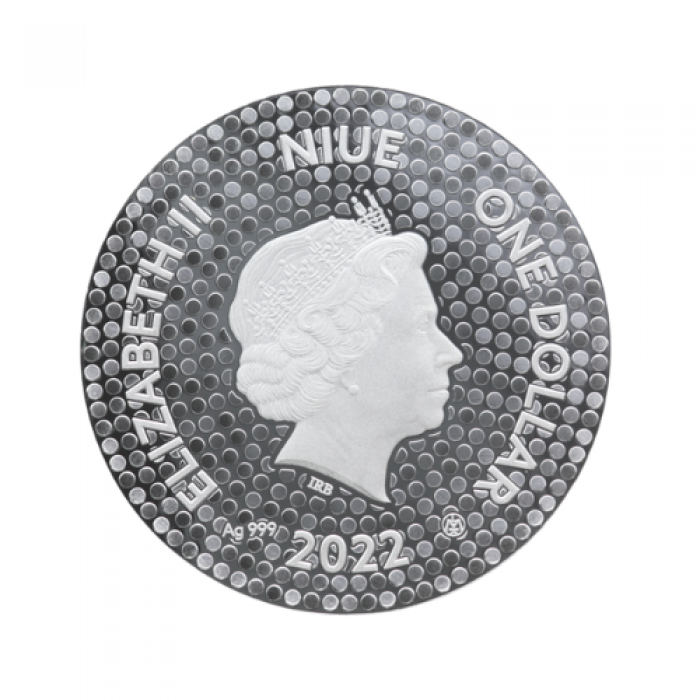 1 dollar silver coin The Water Tiger, Niue 2022