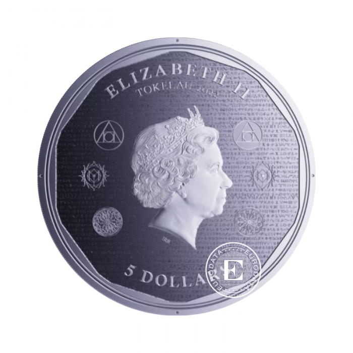 1 oz (31.10 g) srebrna moneta Vivat Humanitas, Tokelau 2022