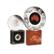 1 oz (31.10 g) srebrna PROOF kolorowa moneta Snakeskin Jasper, Australia 2025 (z certyfikatem)