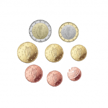 3.88 Eur coin set, Ireland 2015