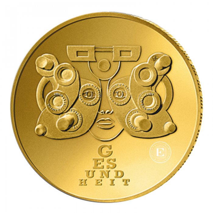 50 Eur (7.78 g) złota moneta German Crafts - Health - D, F, G,  J, Niemcy 2025 (z certyfikatem)