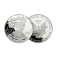 1 oz (31.10 g) srebrna PROOF moneta American Eagle, USA 1996