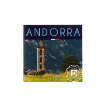 Euro coin set Andorra, 2016