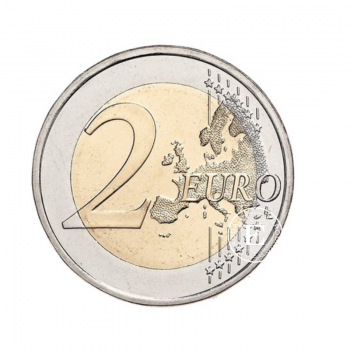 2 Eur pièce de sur carte Contrat de change, Andorre 2022