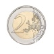 2 Eur moneta na karcie monetarnej Mountain biking, Andora 2024