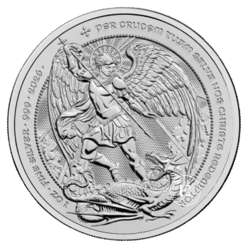 1 oz (31.10 g) sidabrinė moneta Angelas, Didžioji Britanija 2026