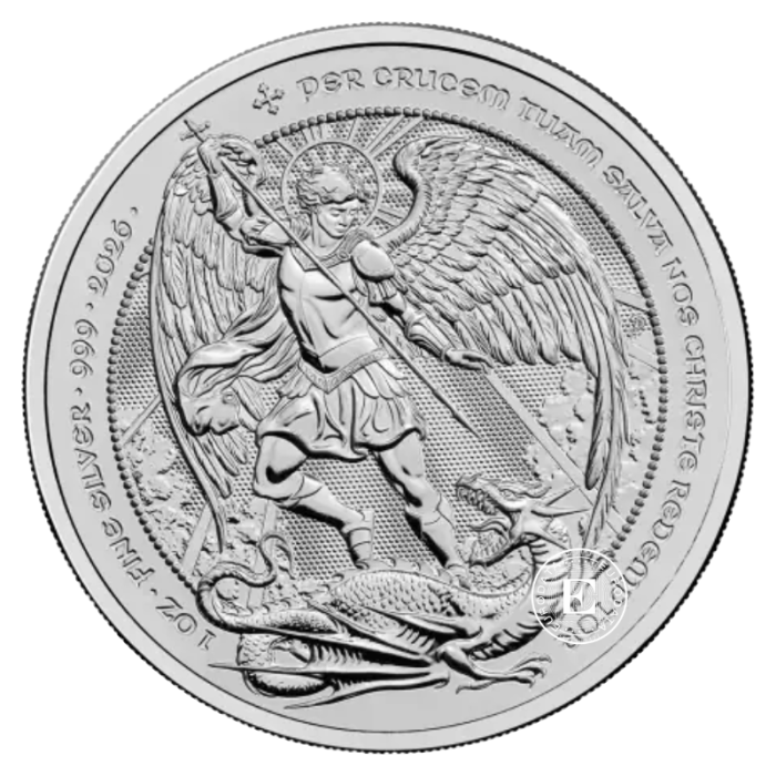 1 oz (31.10 g) Silbermünze The Angel, Großbritannien 2026
