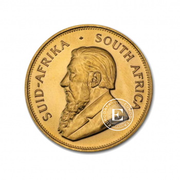 1 oz (31.10 g) auksinė moneta Krugerrand, Pietų Afrikos Respublika (mix metai)