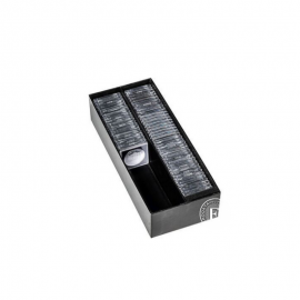 LOGIK archive box for storing coins in QUADRUM capsules, Leuchtturm