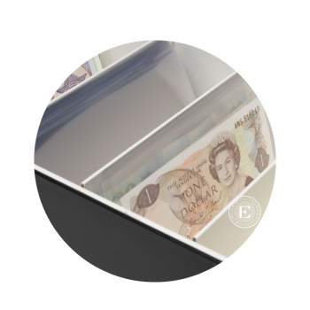 LOGIK archyvinė dėžutė banknotams saugoti, Leuchtturm