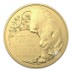 1 oz (31.10 g) auksinė moneta -  Tigro metai - (LUNAR RAM), Australija 2022