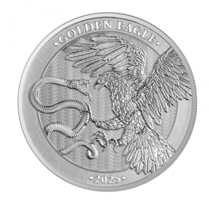 1 oz (31.10 g) sidabrinė moneta Auksinis erelis, Malta 2025