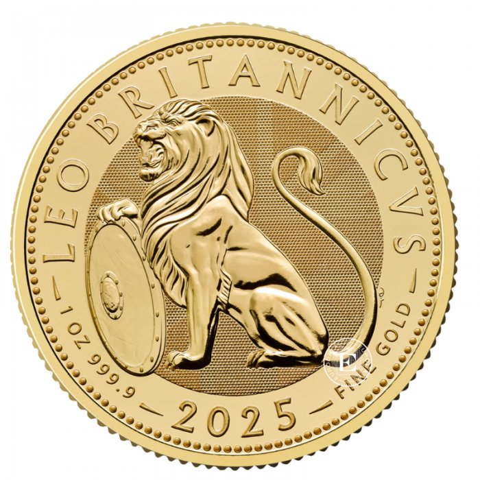 1 oz (31.10 g) auksinė moneta Britų liūtas, Didžioji Britanija 2025