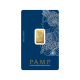 2.5 g investicinio aukso luitas Fortūna, PAMP 999.9