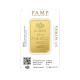 50 g investicinio aukso luitas Fortuna, PAMP 999.9