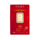 5 g investicinio aukso luitas Buddha, PAMP 999.9