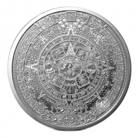 1 oz (31.10 g) sidabrinė moneta Aztec Calendar, JAV 2024