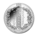 20 Eur (18 g) srebrna PROOF moneta Oak Leaf, Francja 2020 (z certyfikatem)