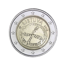 2 Eur coin Baltic culture, Lithuania 2016