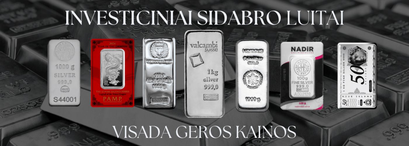invesiticiniai-sidabro-luitai