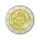 2 Eur moneta 10 metų eurui - J, Vokietija 2012