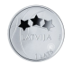 1 lat (31.47 g) silver PROOF coin Basketball, Latvia 2008