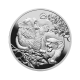 1 oz (31.10 g) sidabrinė moneta Puma ir lokys, Niujė 2022