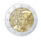 2 Eur PROOF moneta Erasmus, Belgija 2022